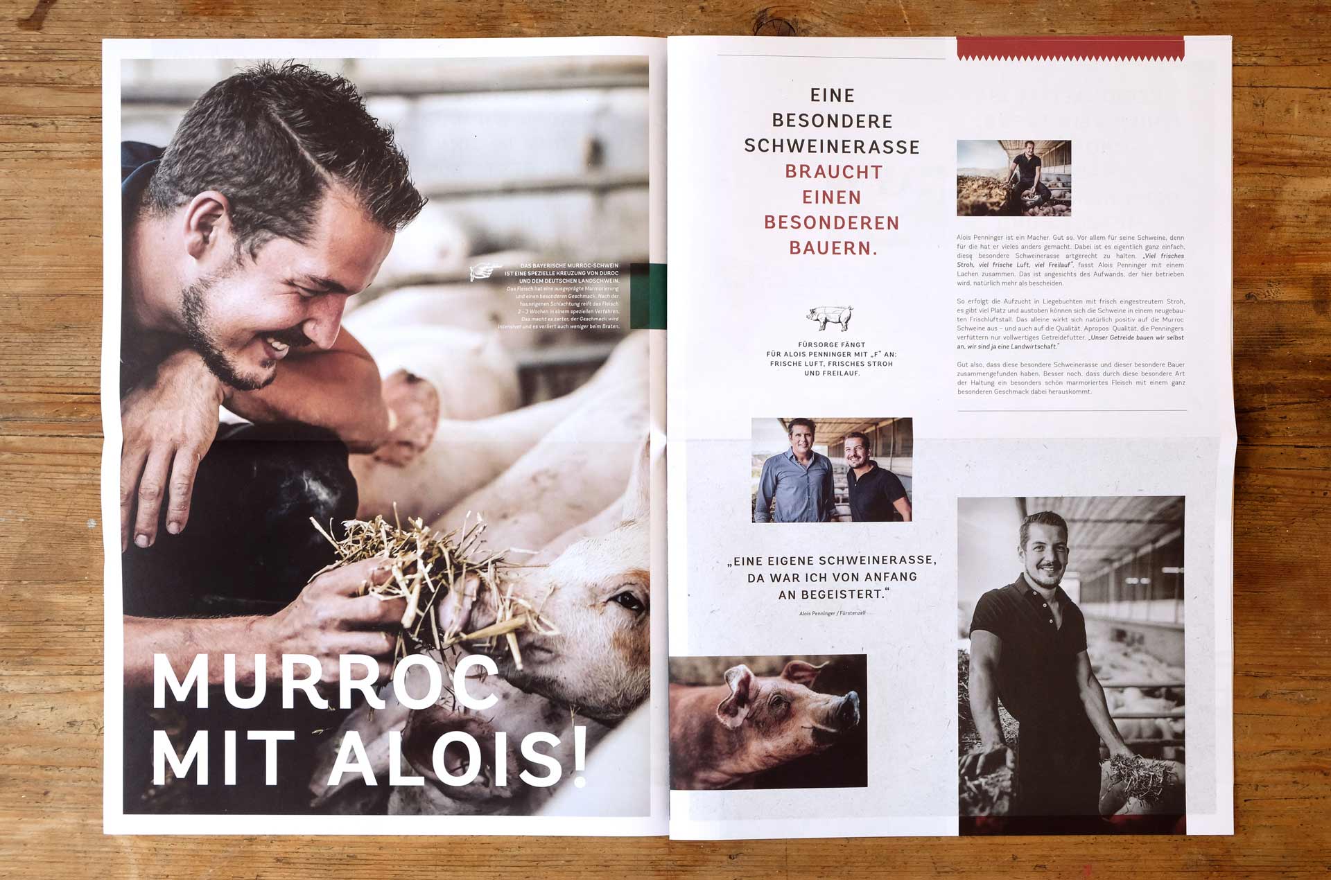 ACHATZ_Vinzenzmurr_Metzgerei_Kampagne_campaign_food_Imagebroschuere_schweinebauer