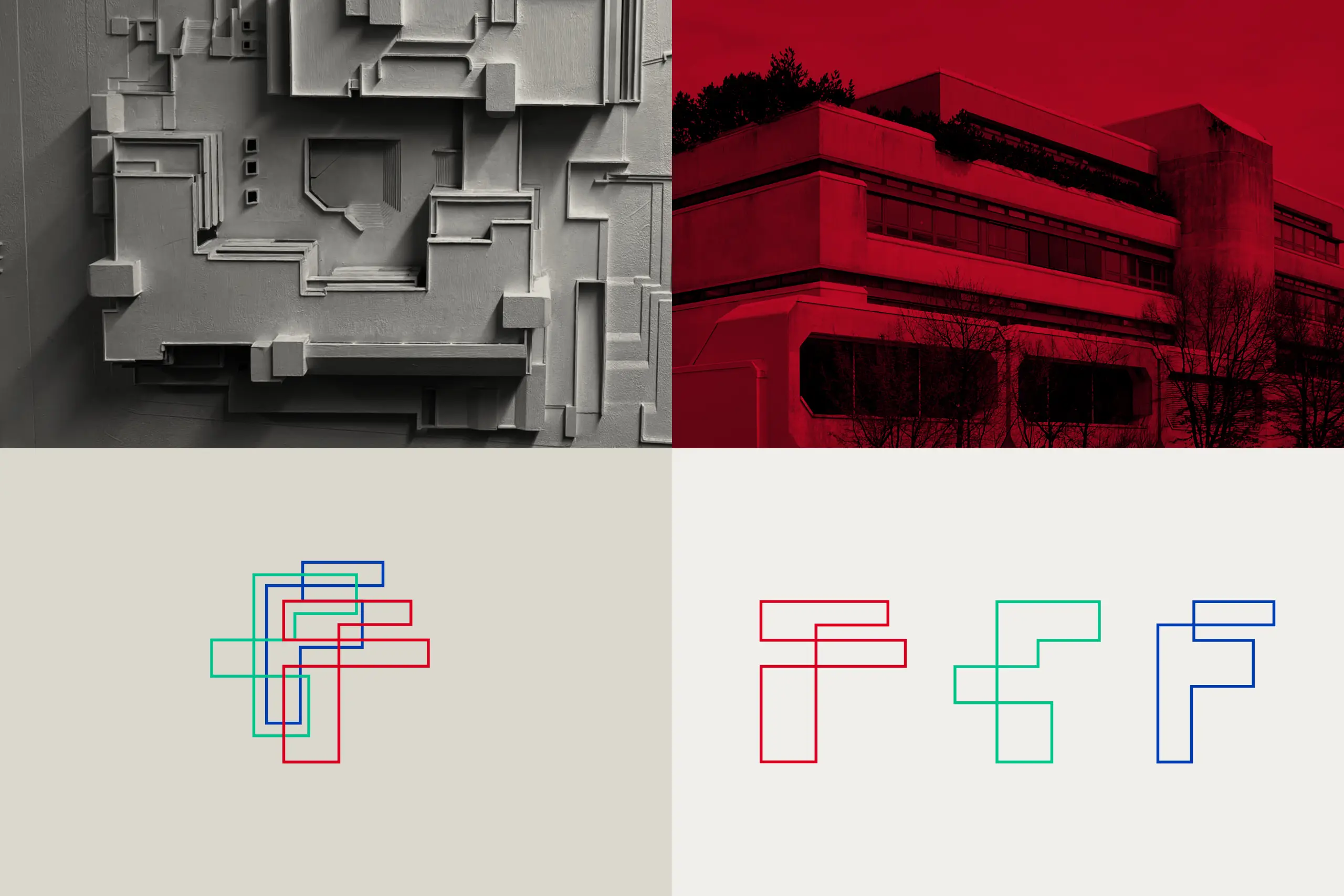 Logodesign und Designsystem für das Gymnasium Fürstenried, München