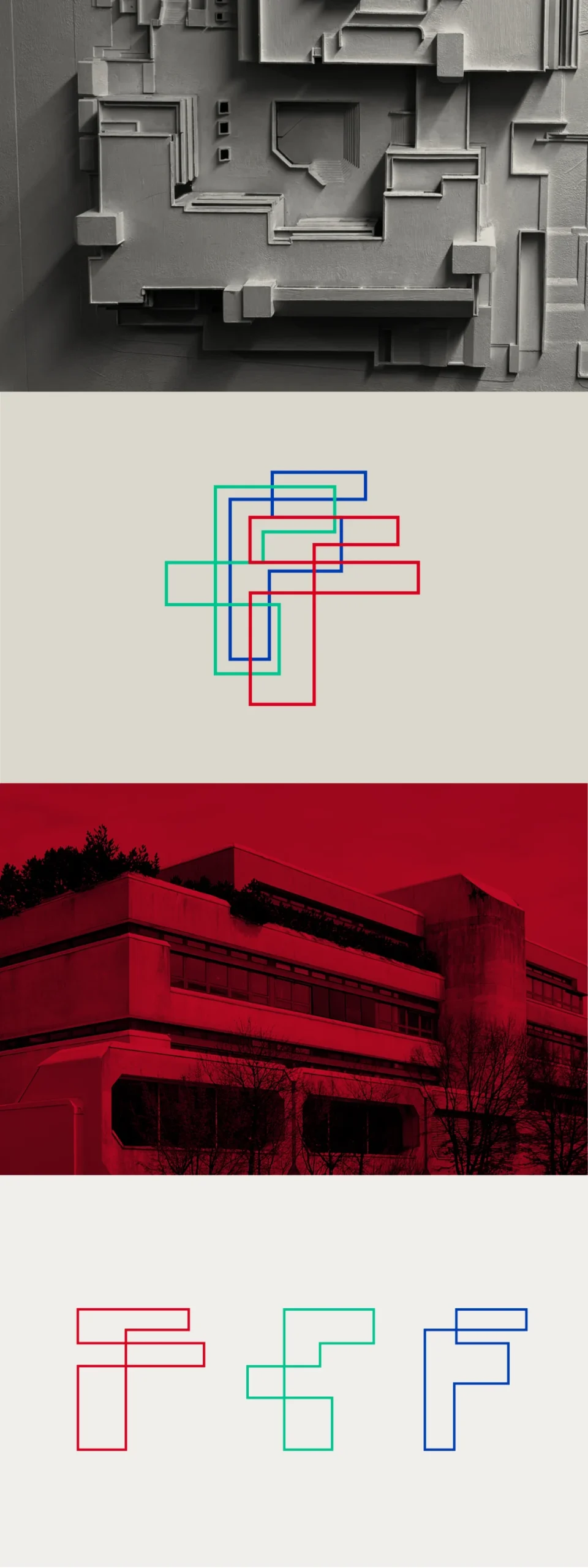Logodesign und Designsystem für das Gymnasium Fürstenried, München