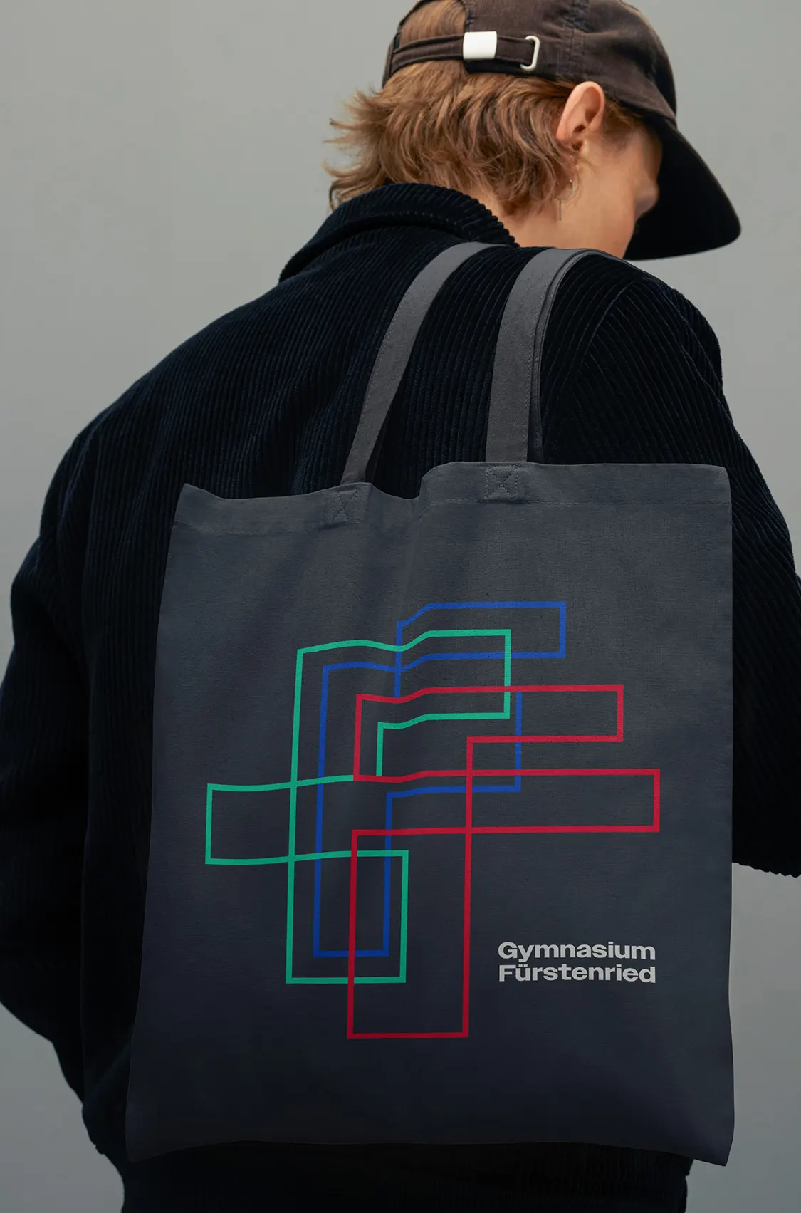 Logodesign und Designsystem für das Gymnasium Fürstenried, München